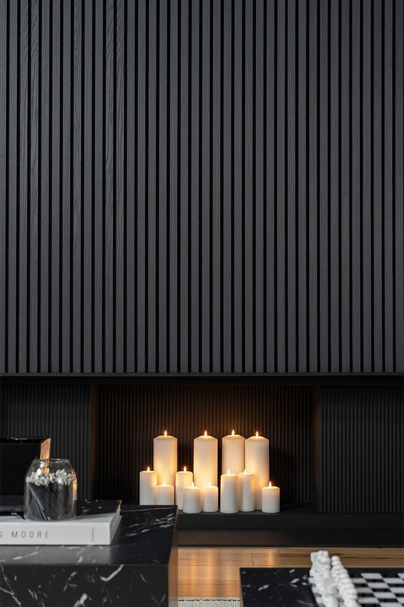 Black Oak - Premium Acoustic Slat Wall Panels