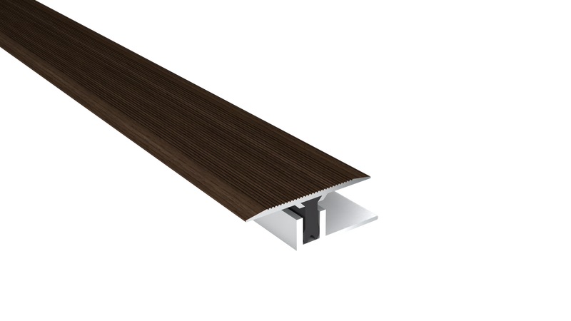 Universal Flat Cover Trim - With Base - Deep Brown (Code: 19)