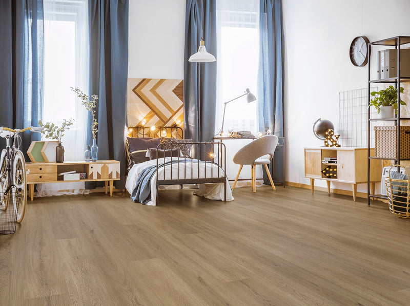 Rustic Oak - 9mm Premium Hybrid Flooring