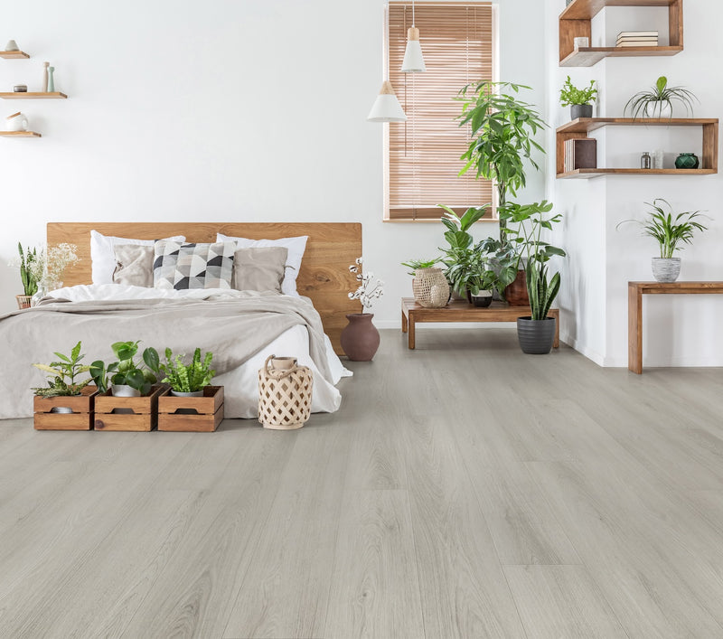 Grey Wash - 9mm Premium Hybrid Flooring