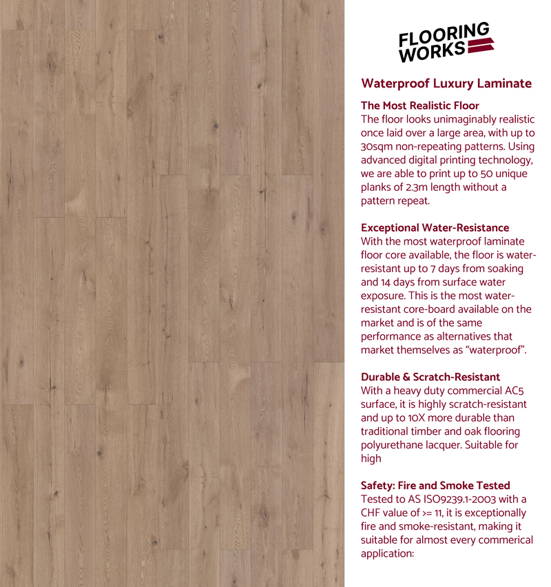 Timeless Oak -12.3mm Laminate Flooring